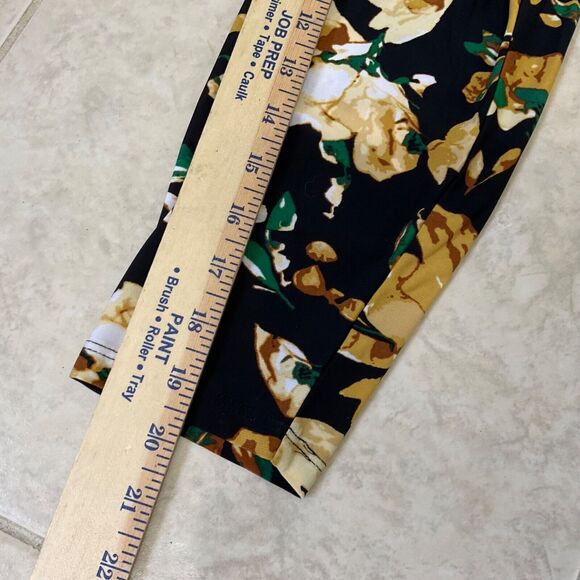 Evan Picone Black Label Women’s 16 Floral Print Faux Wrap Dress some Stretch - Picture 8 of 12